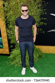 LOS ANGELES, CA - September 16, 2017: Joel McHale at the premiere for "The Lego Ninjago Movie" at the Regency Village Theatre, Westwood
