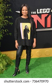 LOS ANGELES, CA - September 16, 2017: Garcelle Beauvais at the premiere for "The Lego Ninjago Movie" at the Regency Village Theatre, Westwood