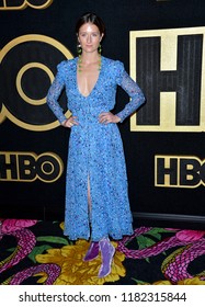 LOS ANGELES, CA. September 17, 2018: Grace Gummer At The HBO Emmy Party At The Pacific Design Centre.
Picture: Paul Smith/Featureflash