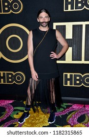 LOS ANGELES, CA. September 17, 2018: Jonathan Van Ness At The HBO Emmy Party At The Pacific Design Centre.
Picture: Paul Smith/Featureflash