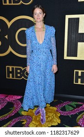 LOS ANGELES, CA. September 17, 2018: Grace Gummer At The HBO Emmy Party At The Pacific Design Centre.
Picture: Paul Smith/Featureflash