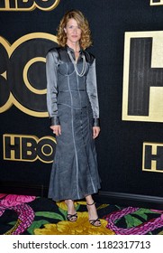 LOS ANGELES, CA. September 17, 2018: Laura Dern at The HBO Emmy Party at the Pacific Design Centre.Picture: Paul Smith/Featureflash