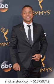 LOS ANGELES, CA. September 18, 2016: Actor Cuba Gooding Jr. At The 68th Primetime Emmy Awards At The Microsoft Theatre L.A. Live.