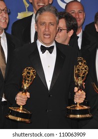 LOS ANGELES, CA - SEPTEMBER 20, 2009: Jon Stewart At The 61st Primetime Emmy Awards At The Nokia Theatre L.A. Live.