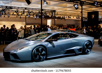 Los Angeles, CA / USA - 11/23/2007: Lamborghini Reventon Displayed At Auto Show