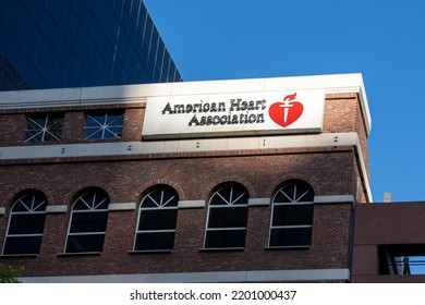 Los Angeles, CA, USA - July 5, 2022: American Heart Association Office In Los Angeles, CA, USA. The American Heart Association Is A Nonprofit Organization. 