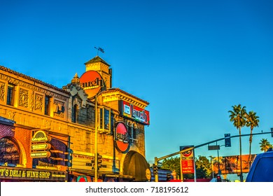 Los Angeles, CA, USA - October 29, 2016: Laugh Factory On Sunset Boulevard