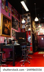  Los Angeles, California – 08/31/2013: High Voltage Tattoo, Los Angeles Ink, California, United States                                                             