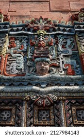 Los Angeles, California - August 21, 2020: Entrance Details At The Mayan Theater, A Landmark Built 1927.