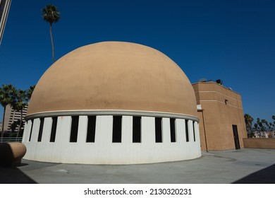 Los Angeles, California - August 21, 2020: Behind The Last Brown Derby Restaurant.