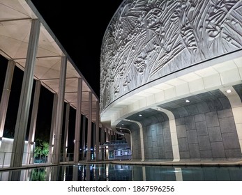 Los Angeles, California - December 04, 2020: The Mark Taper Forum At The Music Center