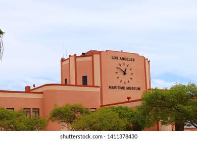 Los Angeles, California - May 18, 2019: Los Angeles Maritime Museum In San Pedro, The Port Of Los Angeles