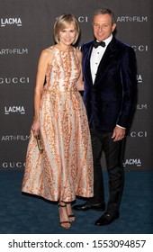 Los Angeles, California - November 02, 2019: Willow Bay And Bob Iger Arrive At The 2019 LACMA Art + Film Gala Presented By Gucci 