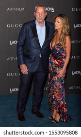 Los Angeles, California - November 02, 2019: Steve Tisch And Guest Arrive At The 2019 LACMA Art + Film Gala Presented By Gucci 