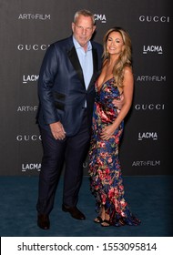 Los Angeles, California - November 02, 2019: Steve Tisch And Guest Arrive At The 2019 LACMA Art + Film Gala Presented By Gucci 