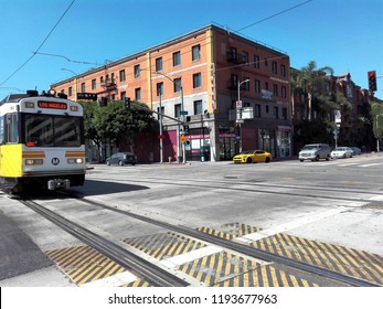 LOS ANGELES, California - September 14, 2018: Los Angeles Metro Rail