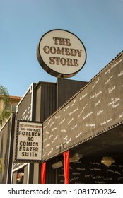 Los Angeles, California, USA - March 2009:  Exterior View Of The Comedy Store, A Comedy Club In Hollywood