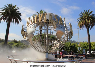 Los Angeles, California, USA - October 10, 2014: Universal Studios Hollywood Is The First Film Studio And Theme Park Of Universal Studios Theme Parks Across The World. 