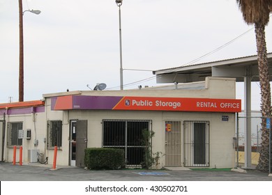 Los Angeles, California, USA - Public Storage Is The Largest Brand Of Self-storage Services In The U.S. With More Than 2,000 Locations In USA, Canada And Europe.