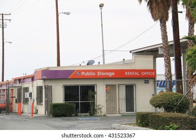 Los Angeles, California, USA - Public Storage Is The Largest Brand Of Self-storage Services In The U.S. With More Than 2,000 Locations In USA, Canada And Europe.