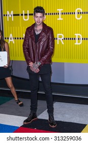 LOS ANGELES, CA/USA - AUGUST 30 2015: Travis Mills (AKA T.Mills) Attends The 2015 MTV Video Music Awards At Microsoft Theater.