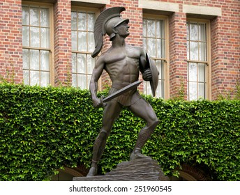 LOS ANGELES, CA/USA - FEBRUARY 7, 2015: Tommy Trojan On The Campus Of The University Of California.