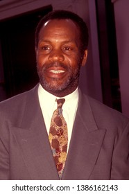 Los Angeles - Circa 1991: Actor Danny Glover Leaves Spago Restaurant.