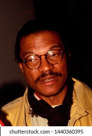 LOS ANGELES - Circa 1991:  Actor Billy Dee Williams Leaves Spago Restaurant.