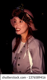 Los Angeles - Circa 1991: Shelley Duvall Leaves Roxbury Nightclub.