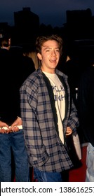 Los Angeles - Circa 1991: Teen Star David Faustino Leaves Roxbury Nightclub.