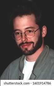 Los Angeles - Circa 1992: Actor Matthew Broderick Leaves Spago Restaurant.