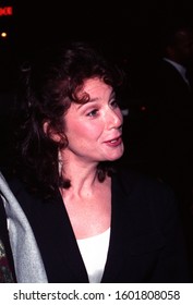 Los Angeles - circa 1992: Actress Debra Winger leaves Chasens restaurant.