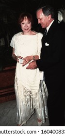 Los Angeles - Circa 1993: Actress Shirley MacLaine Arrives At Spago Restaurant.