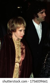 LOS ANGELES - Circa 1993:  Actress Rosanna Arquette Leaves Spago Restaurant.