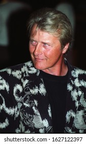 LOS ANGELES - Circa 1994: Actor Rutger Hauer Leaves Spago Restaurant.