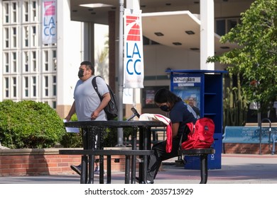 The Los Angeles City College In Los Angeles, Friday, Sept. 3, 2021. Officials Have Detected More Than 65,000 Fake Financial Aid Applications To California Community Colleges.