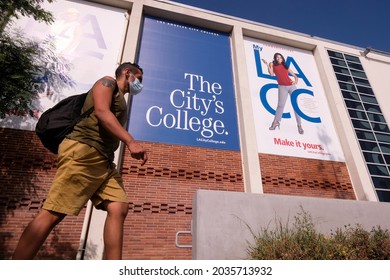 The Los Angeles City College In Los Angeles, Friday, Sept. 3, 2021. Officials Have Detected More Than 65,000 Fake Financial Aid Applications To California Community Colleges.