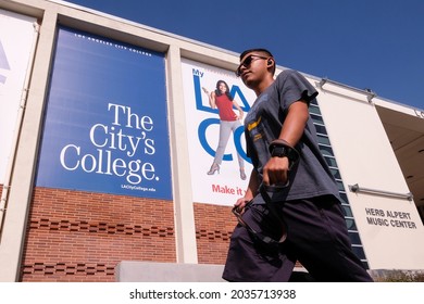 The Los Angeles City College In Los Angeles, Friday, Sept. 3, 2021. Officials Have Detected More Than 65,000 Fake Financial Aid Applications To California Community Colleges.