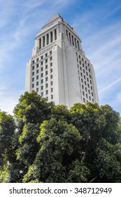 Los Angeles City Hall, California.The Building Was Designed By John Parkinson, John C. Austin And Was Completed In 1928