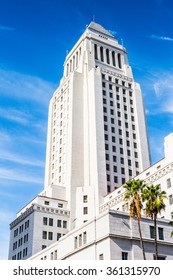 Los Angeles City Hall, California.The Building Was Designed By John Parkinson, John C. Austin And Was Completed In 1928