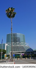 LOS ANGELES CONVENTION CENTER, CALIFORNA USA JULY 14, 2019: The Conference Center In Downtown LA Was Designed By Architect Charles Luckman. It Opened In 1971 And Expanded In 1981, 1993 And 1997.