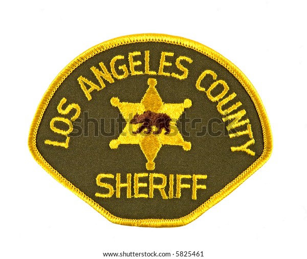 Los Angeles County Sheriff Uniform Shoulder Stock Photo (Edit Now) 5825461