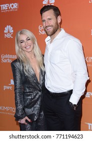 LOS ANGELES - DEC 03:  Julianne Hough And Brooks Laich Arrives To The TrevorLive Los Angeles Gala On December 3, 2017 In Beverly Hills, CA                