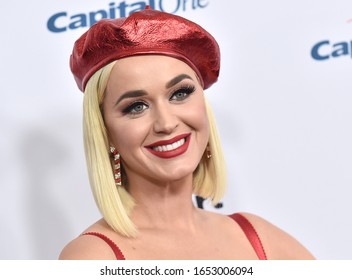 LOS ANGELES - DEC 06:  Katy Perry arrives for the KIIS FM Jingle Ball 2019 on December 06, 2019 in Los Angeles, CA                