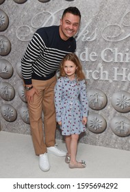 LOS ANGELES - DEC 07:  Nick Swisher And Emerson Jay Swisher Arrives For The Brooks Brothers Holiday Celebration Honoring St. Jude On December 07, 2019 In West Hollywood, CA