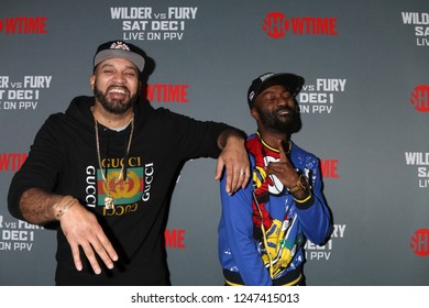 LOS ANGELES - DEC 1:  The Kid Mero, Desus Nice At The Heavyweight Championship Of The World 