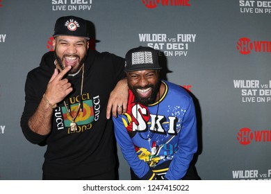 LOS ANGELES - DEC 1:  The Kid Mero, Desus Nice At The Heavyweight Championship Of The World 