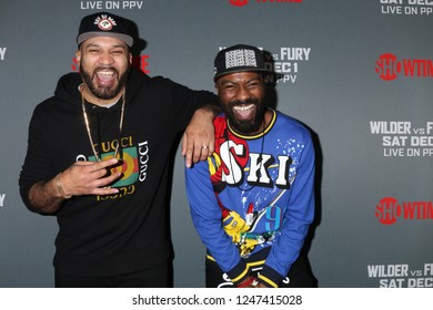 LOS ANGELES - DEC 1:  The Kid Mero, Desus Nice At The Heavyweight Championship Of The World 