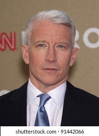 LOS ANGELES - DEC 11:  Anderson Cooper arrives to the CNN Heroes: All-Star Tribute 2011  on December 11, 2011 in Los Angeles, CA.