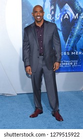LOS ANGELES - DEC 12:  Michael Beach Arrives To 'Aquaman' Hollywood Premiere  On December 12, 2018 In Hollywood, CA                
